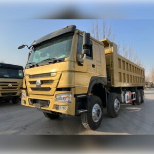 Second Hand HOWO 8x4 Dump Truck 12 wheels