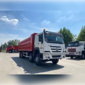 Used Howo 8x4 12 Tires Dump Truck