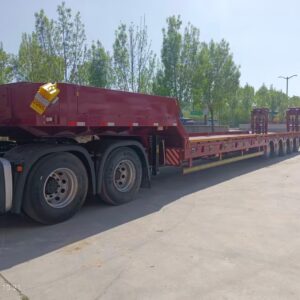 5 Axle Lowbed Semi Trailer with Air Suspension | Heavy Equipment & Mining Machinery Transport Solution