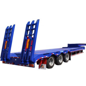 5 Axle Lowbed Semi Trailer with Air Suspension | Heavy Equipment & Mining Machinery Transport Solution